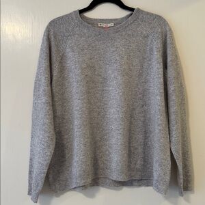 100% Cashmere Sweater Marine Layer | Medium, Grey